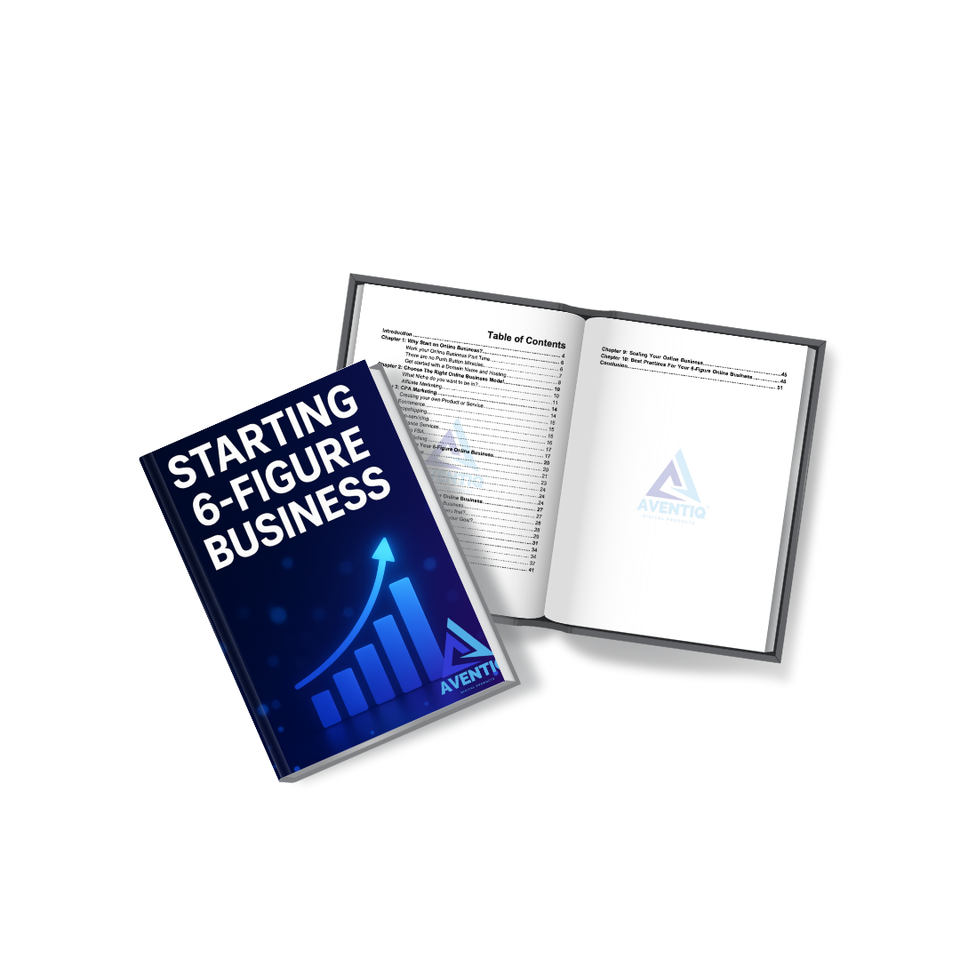 💼 Starting a 6-Figure Business